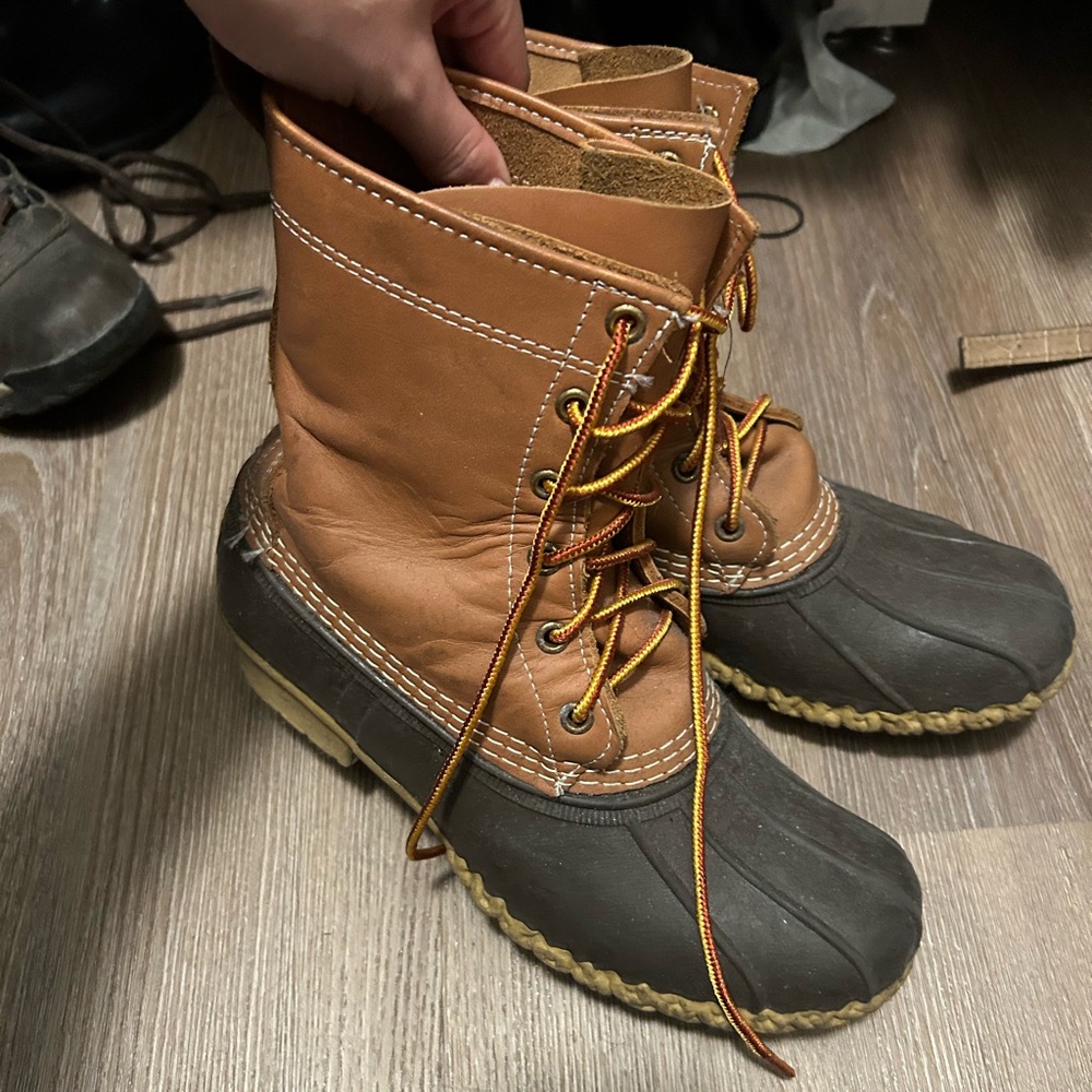 Barely used bean boots!